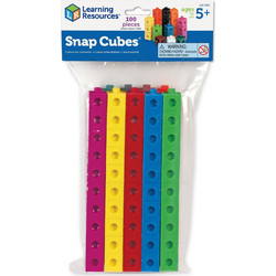 Learning Resources Snap Cubes Κυβάκια Αριθμητικής Σετ Των 100τμχ