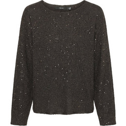 Vero Moda Γυναικεία Πλεκτή Μπλούζα Σοκολατί 10352584