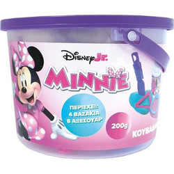 AS Company Disney Minnie Κουβαδάκι με Βαζάκια Πλαστελίνης & Εργαλεία