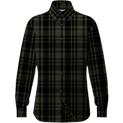 Jack & Jones Ανδρικό Πουκάμισο Βαμβακερό Καρό Μακρυμάνικο Κανονική Γραμμή Χακί 12299163