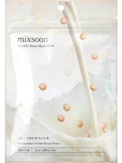 Mixsoon Weekly Bean Sheet Μάσκα Προσώπου για Ενυδάτωση & Λάμψη 7τμχ
