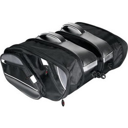 Lampa T-Maxter Σετ Σαμάρια Μηχανής 2x37lt Μαύρα