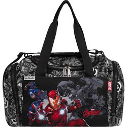McNeilL Avengers 9108274000 Παιδικό Σακ Βουαγιάζ 18lt Μαύρο