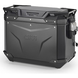 Givi Trekker Outback Evo Smart OBKEV44BL Πλαϊνή Βαλίτσα Μηχανής Αλουμινίου Monokey 44lt Μαύρη