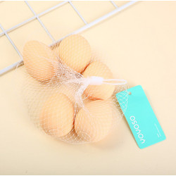 Yoyoso Αυγά Φάρμας Squishy Μπεζ 5τμχ