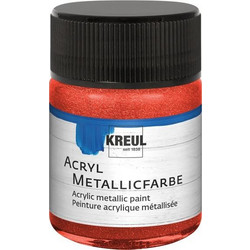 Kreul Metallic 73 Red Ακρυλικό Χρώμα Ζωγραφικής 50ml