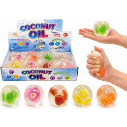 Jonotoys Coconut Oil Fruit Squishy Διάφορα Σχέδια