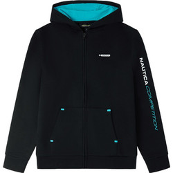 Nautica Bogata Ανδρική Ζακέτα Φούτερ Μαύρη 3NCN7X04574-BLACK