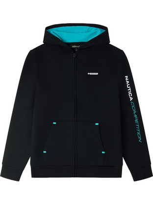 Nautica Bogata Ανδρική Ζακέτα Φούτερ Μαύρη 3NCN7X04574-BLACK