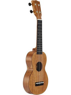 Mahalo MS1TBR Slimline Series Soprano Transparent Brown