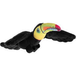 Wild Republic Rainforest Flying Toco Toucan 11cm