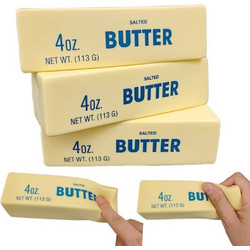 Taba World Butter Jumbo Squishy Κίτρινο