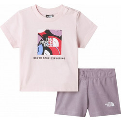 The North Face Βρεφικό Σετ για Αγόρι Καλοκαιρινό Ροζ Μωβ NF0A8G1D-MC11