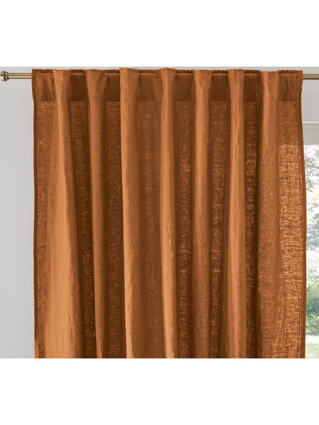 La Redoute Κουρτίνα με Θηλιές 140x250 Elba 350339878 Κάραμελ