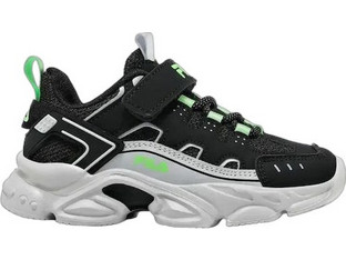 Fila Memory Spinel 3 Παιδικά Sneakers Μαύρα Πράσινα 3YF33002-036