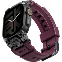 SKINARMA Talon Λουράκι Burgundy (Apple Watch Ultra 49mm)
