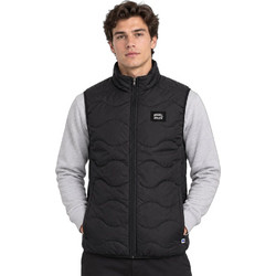 Russell Athletic Αμάνικο Ανδρικό Μπουφάν Puffer Μαύρο A26-064-2-099