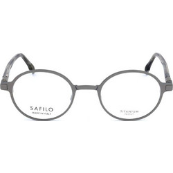 Safilo FORGIA 04 R81 Ανδρικός Σκελετός Γυαλιών Οράσεως Κοκάλινος Ασημί