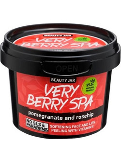 Beauty Jar Very Berry Spa Peeling Προσώπου 120gr
