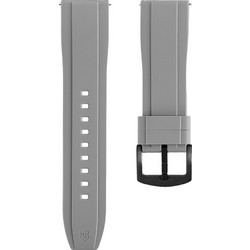 Tactical Quick Release Silicone Band 24mm Λουράκι Smartwatch Grey 57983130364