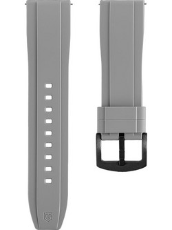Tactical Quick Release Silicone Band 24mm Λουράκι Smartwatch Grey 57983130364