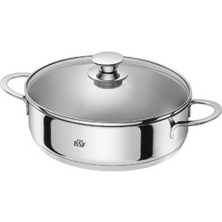 Zwilling Bordeaux Κατσαρόλα Ανοξείδωτη Χωρίς Επίστρωση 28cm 4.3lt