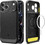 Spigen Rugged Armor Magsafe Back Cover Matte Black (iPhone 18 Pro / 17 Pro)