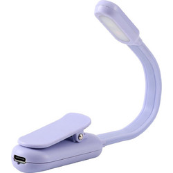 iTotal Pastel Purple XL2807C Φωτάκι Διαβάσματος LED με Κλιπ Επαναφορτιζόμενο