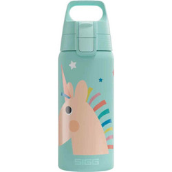 Sigg Uni-Stars Παιδικό Παγούρι Θερμός Ανοξείδωτο BPA Free με Καλαμάκι Βεραμάν 500ml