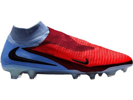 Nike Phantom 6 High Elite FG HJ2147-400 Ποδοσφαιρικά Παπούτσια με Τάπες και Καλτσάκι Κόκκινα Λευκά