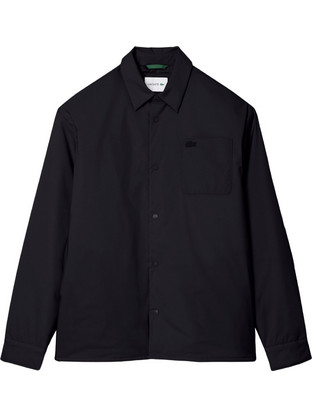 Lacoste Ανδρικό Πουκάμισο Βαμβακερό Μακρυμάνικο Slim Fit Navy Μπλε CH8824-HDE