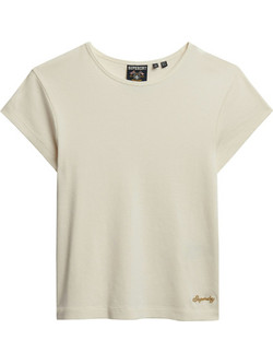 Superdry Γυναικείο Αθλητικό T-Shirt Εκρού W1011747A-8ML