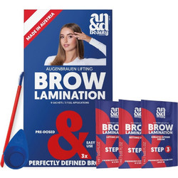 A.N.D. Beauty Brow Lamination Σετ Περιποίησης Φρυδιών για Ανόρθωση & Μήκος