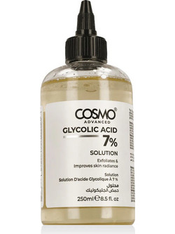 Cosmo Advanced 7% Glycolic Acid Solution Μανδελικό Ενυδατικό Peeling Προσώπου για Αποτοξίνωση 250ml