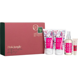 Fresh Line Pink Jungle Shower Gel 150ml + Body Butter 150ml + Body Water 150ml + Lip & Cheek Tint 10ml