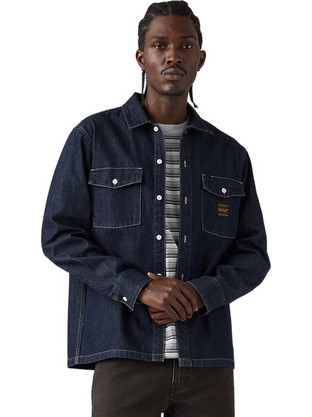Levi's Worker Ανδρικό Πουκάμισο Dark Indigo 003O2-0012