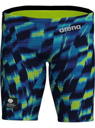Arena Powerskin Air3 Le Jammer Αθλητικό Ανδρικό Μαγιό Βερμούδα με Σχέδια Navy Μπλε 012064-508