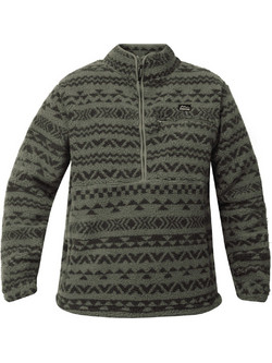 Emerson Ανδρικό Φούτερ Fleece με Τσέπες Χακί 252.EM280.405