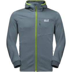 Jack Wolfskin Ανδρικό Μπουφάν Χειμωνιάτικο Softshell Πετρόλ 1710001-6098