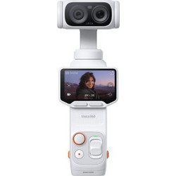 Insta360 Luna Ultra Vlogging Action Camera Υποβρύχια με Οθόνη 2" Λευκή