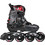 Flying Eagle S6 Pro Sonos Inline Αυξομειούμενα Rollers Παιδικά Μαύρα 103.S6P/BLK