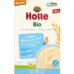 Holle Βιολογική Βρεφική Κρέμα Βρώμης 4m+ Χωρίς Λακτόζη & Ζάχαρη 250gr