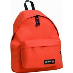 Lyc Sac City The Drop Σχολική Τσάντα Πλάτης Γυμνασίου - Λυκείου Πορτοκαλί 90617