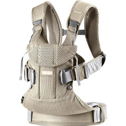 BabyBjorn One Mesh Μάρσιπος με Μέγιστο Βάρος 15kg Greige