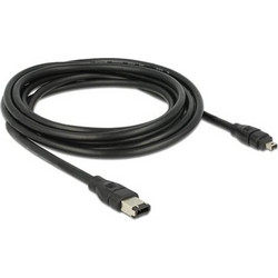 Delock Cable FireWire 6-pin male to 4-pin male, 3m (82578)