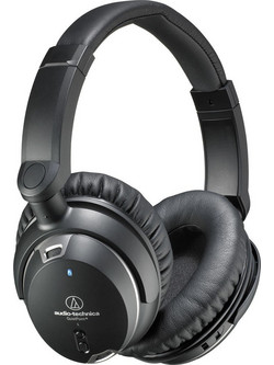 Audio Technica ATH-ANC9 Ενσύρματα Ακουστικά Over Ear με Noise Canceling Μαύρα