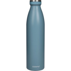 Sistema Stainless Steel Bottle 750ml (Navy blue) - 575