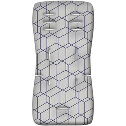 Greco Strom 3D Fiber Στρώμα Καροτσιού Honeycomb Grey