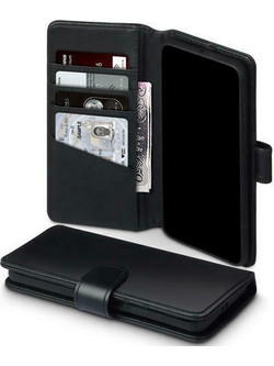 Terrapin Genuine Leather Wallet Black (Huawei P40)