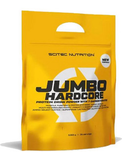 Scitec Nutrition Jumbo Hardcore Brittle White Chocolate Πρωτεΐνη Ορού Γάλακτος Όγκου Χωρίς Λακτόζη & Γλουτένη 5.35kg